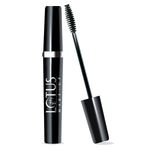 Buy Lotus Herbals Make-Up Black Maxlash Volumnising Botanical Waterproof Mascara Black | Smudge Proof | Vitamin E | 4 gm - Purplle