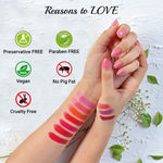 Buy Iba Pure Lips Moisturizing Lipstick Shade A90 Coral Glow, 4 gm | Intense Colour | Highly Pigmented and Creamy Long Lasting | Glossy Finish | Enriched with Vitamin E | 100% Natural, Vegan & Cruelty Free - Purplle