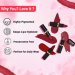 Buy Iba Pure Lips Moisturizing Lipstick Shade A50 Dusky Rose, 4g | Intense Colour | Highly Pigmented and Creamy Long Lasting | Glossy Finish | Enriched with Vitamin E | 100% Natural, Vegan & Cruelty Free - Purplle