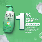 Buy Lacto Calamine Body Wash with 1% Salicylic acid with Cica, Aloevera & Naturally derived scrubbing beads |Exfoliate Rough and Bumpy Skin |Paraben Free, Dermatalogically tested| Suitable for all skin types | 250 ml - Purplle