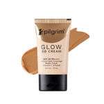 Buy Pilgrim BB Cream Almond Glow,Instant spot coverage, Light Make-up Glow,For Woman 30 ml - Purplle