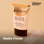Buy Pilgrim BB Cream Almond Glow,Instant spot coverage, Light Make-up Glow,For Woman 30 ml - Purplle