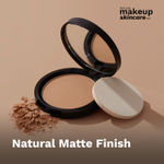 Buy Pilgrim Compact Powder Golden Beige, Natural Matte Finish, Oil Control, Pore Blurring, For Woman 9 gm - Purplle