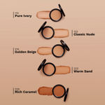 Buy Pilgrim Compact Powder Warm Sand, Natural Matte Finish, Oil Control, Pore Blurring, For Woman 9 gm - Purplle