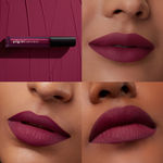 Buy Pilgrim Liquid Lipstick Wine Spill,Rich Matte Colour, TransferProof, Hyderating and Lightweight,With Spanish Squalane and Hyaluronic Acid,For Woman 3 ml - Purplle