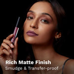 Buy Pilgrim Liquid Lipstick Mauve Desire,Rich Matte Colour, TransferProof, Hyderating and Lightweight,With Spanish Squalane and Hyaluronic Acid,For Woman 3 ml - Purplle