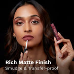 Buy Pilgrim Liquid Lipstick Flirty Rose,Rich Matte Colour, TransferProof, Hyderating and Lightweight,With Spanish Squalane and Hyaluronic Acid,For Woman 3 ml - Purplle