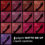 Pilgrim Liquid Lipstick Flirty Rose,Rich Matte Colour