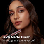Buy Pilgrim Liquid Lipstick Saucy Coral,Rich Matte Colour, TransferProof, Hyderating and Lightweight,With Spanish Squalane and Hyaluronic Acid,For Woman 3 ml - Purplle