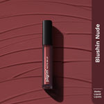 Buy Pilgrim Liquid Lipstick Blushing Nude,Rich Matte Colour, TransferProof, Hyderating and Lightweight,With Spanish Squalane and Hyaluronic Acid,For Woman 3 ml - Purplle