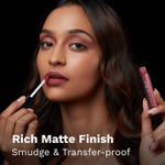 Buy Pilgrim Liquid Lipstick Blushing Nude,Rich Matte Colour, TransferProof, Hyderating and Lightweight,With Spanish Squalane and Hyaluronic Acid,For Woman 3 ml - Purplle