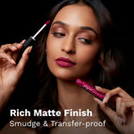 Buy Pilgrim Liquid Lipstick Kinky Pink,Rich Matte Colour, TransferProof, Hyderating and Lightweight,With Spanish Squalane and Hyaluronic Acid,For Woman 3 ml - Purplle