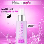 Buy NY Bae Matte Setting Spray | Primer | Moisturiser | Hydrating Face Mist | Glowing Skin | Matte Finish (100ml) - Purplle