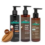 Buy mCaffeine Irresistible Skin Trio with Free Soap Combo of 4 - Purplle