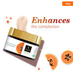 Buy Good Vibes Brightening Papaya Combo (Facewash (200ml), Face cream(50g), Scrub(50g), Mask(50)) - Purplle