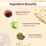 Buy Good Vibes Korean Rice Water Glow | Brightening | Soothing | Combo of 2 - Purplle