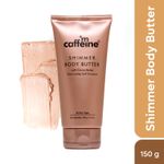 Buy mCaffeine Shimmer Body Butter with Cocoa Butter for Shimmery & Glowing Skin | Limited Edition - 150 gm - Purplle