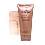 Buy mCaffeine Shimmer Body Butter with Cocoa Butter for Shimmery & Glowing Skin | Limited Edition - 150 gm - Purplle