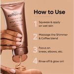Buy mCaffeine Shimmer Body Scrub with Coffee for Smooth & Glowing Skin | Limited Edition - 150 gm - Purplle