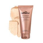 Buy mCaffeine Shimmer Body Scrub with Coffee for Smooth & Glowing Skin | Limited Edition - 150 gm - Purplle