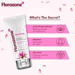 Buy Florozone Face Scrub with Lotus Flower extract & Allantoin, 100g - Purplle