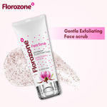 Buy Florozone Face Scrub with Lotus Flower extract & Allantoin, 100g - Purplle