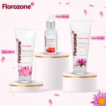 Buy Florozone Face Scrub with Lotus Flower extract & Allantoin, 100g - Purplle