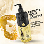 Buy NishMan Fresh Active Non-Foaming Shaving Gel Moisturizing Effect - Gold One (400 gm) - Purplle