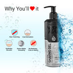 Buy NishMan Fresh Active Non-Foaming Shaving Gel Moisturizing Effect - Easy Shave (400 gm) - Purplle