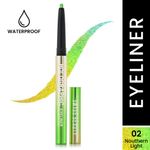 Buy Swiss Beauty Holographic Eyeliner 2-Nouthern Light 0.2gm - Purplle