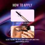 Buy Swiss Beauty Holographic Eyeliner 2-Nouthern Light 0.2gm - Purplle