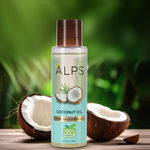 Buy Alps Goodness 100% Natural Cold Pressed Coconut Oil (100 ml) | 100% Pure & Organic | For Skin & Hair | No Parabens, No Sulphates, No Mineral Oil - Purplle