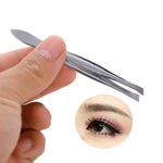 Buy Cuffs N Lashes Stainless Steel Tweezers 1 Pc - Purplle