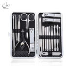 Buy Cuffs N Lashes 16 in 1 Stainless Steel Manicure Pedicure Set - 16 Pcs - Purplle