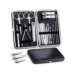 Buy Cuffs N Lashes 16 in 1 Stainless Steel Manicure Pedicure Set - 16 Pcs - Purplle