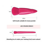 Buy Cuffs N Lashes Mini Brush Set of 5 Pink - Purplle