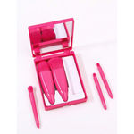 Buy Cuffs N Lashes Mini Brush Set of 5 Pink - Purplle