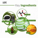Buy Love Earth Charcoal Tea Tree Face Wash for Oil Control, Acne & Detox - Purplle
