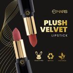 Buy MARS Plush Velvet Creamy Matte Lipstick for women | Smooth Glide | One Swipe Pigmentation | Non-Drying and Creamy Formula | Rich and Vibrant Color | 3.2 gm | (11-Strawberry Shortcake) - Purplle