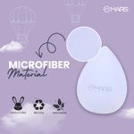 Buy MARS Microfiber Velvet Beauty Blender for makeup - Purplle