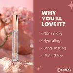 Buy MARS Clear Quartz Tinted Lip Gloss for Women| Hydrating Tint & High Shine | Non Sticky & Long Lasting Lip Gloss | Lightweight Weight & Comfortable Lip Gloss (3 ml) - Purplle