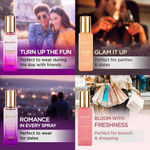 Buy Bella Vita Organic Perfume Gift Set For Her 4X20 ml - Purplle