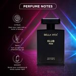 Buy Bella Vita Organic Klub Man Perfume 100 ml - Purplle