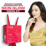 Buy Clensta Red Aloe Vera Skin Glow Facial Kit With Vitamin C, Glutathione & Niacinamide For Brightening, Radiant, Reduces Dullness for all skin types | Men & Women | Size - 10 *6gm - Purplle