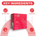 Buy Clensta Red Aloe Vera Skin Glow Facial Kit With Vitamin C, Glutathione & Niacinamide For Brightening, Radiant, Reduces Dullness for all skin types | Men & Women | Size - 10 *6gm - Purplle