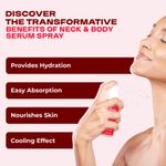 Buy Clensta Neck And Body Serum Spray With 0.4%Retinol, 1% Collagen & Hyaluronic acid For Boosts Collagen, Hydrates, brigthening Skin, Reduces Dark Spots & Daily Use| Men & Women | For All Skin Types 60ml - Purplle