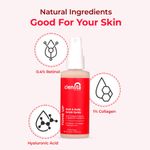 Buy Clensta Neck And Body Serum Spray With 0.4%Retinol, 1% Collagen & Hyaluronic acid For Boosts Collagen, Hydrates, brigthening Skin, Reduces Dark Spots & Daily Use| Men & Women | For All Skin Types 60ml - Purplle