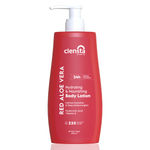 Buy Clensta Red aloe vera hydrating & nourishing body lotion With Hyaluronic Acid & Vitamin E for Skin hydration and Nourishment |Daily Use| Men & Women | For All Skin Types | 400 ml - Purplle