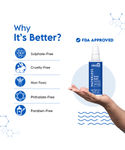Buy Clensta Waterless Body Bath | Ideal for Use While Hiking, in Higher Altitudes, for Bedridden Patients | Zero Alcohol | Advanced Body Cleansing | Water Free Body Wash for Camping - 100 ml - Purplle