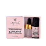 Buy Qurez Bakuchiol - Revitalizing Facial oil with Hempseed, Vetiver and Turmeric, 10 ml - Purplle